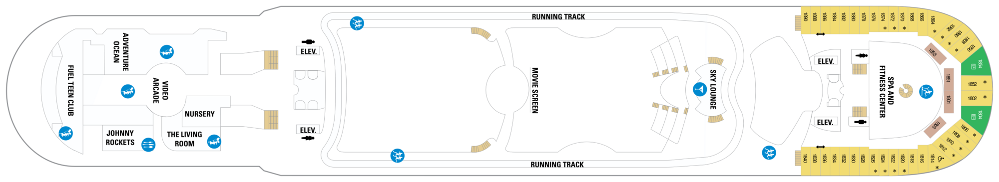 Deck 12 plan